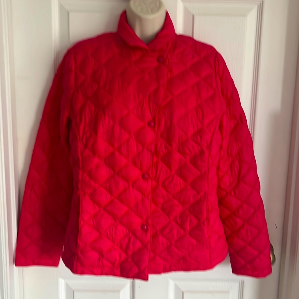 L.L.Bean light quilted jacket